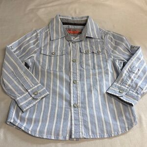 Marks & Spencer - Striped Button-Up Shirt